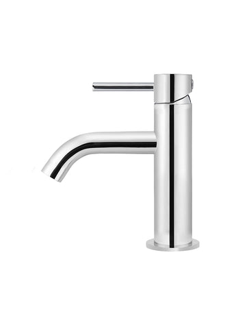 Round Piccola Basin Cold Water Tap - Polished Chrome