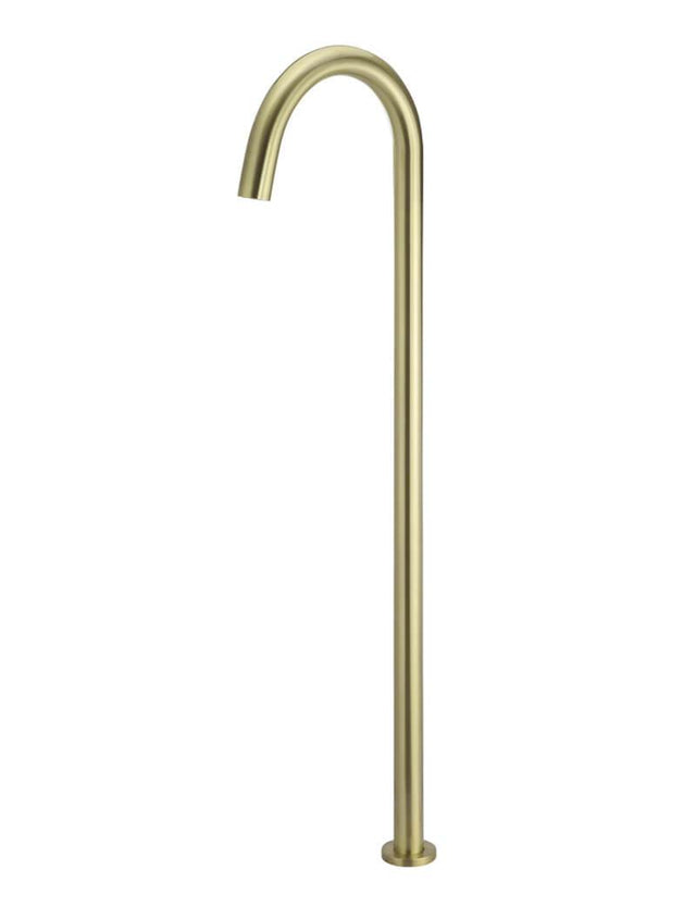 Round Freestanding Bath Spout - Tiger Bronze (SKU: MB06-BB) by Meir