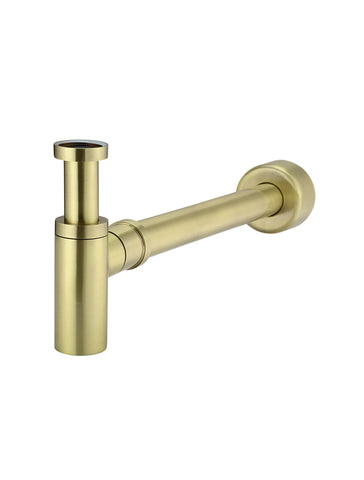 Round Bottle Trap for 32mm basin waste and 32mm outlet - Tiger Bronze
