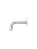 Round Curved Spout 130mm - Polished Chrome - MS05-130-C
