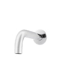 Round Curved Spout 130mm - Polished Chrome - MS05-130-C