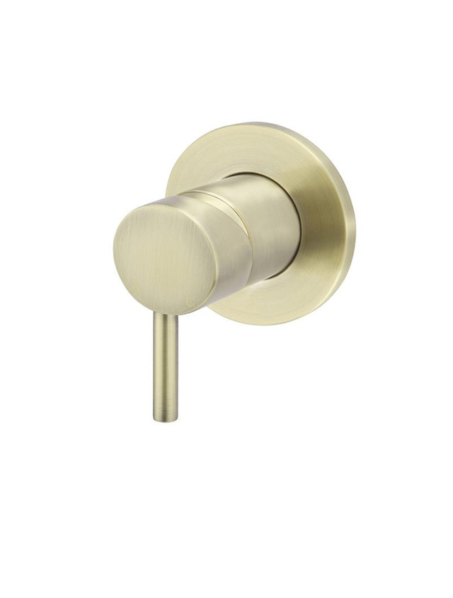 Round Wall Mixer Short Pin-lever Finish Set - Tiger Bronze (SKU: MW03S-FIN-BB) by Meir