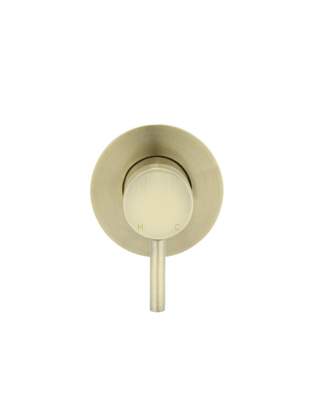 Round Wall Mixer Short Pin-lever Finish Set - Tiger Bronze (SKU: MW03S-FIN-BB) by Meir