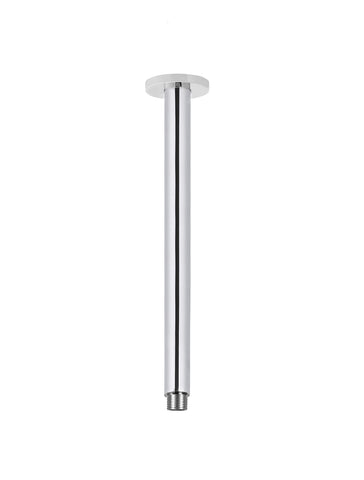 Round Ceiling Shower 300mm Dropper - Polished Chrome