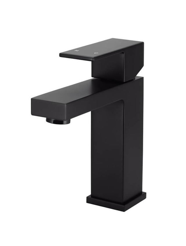 Square Basin Mixer - Matte Black (SKU: MB01) by Meir