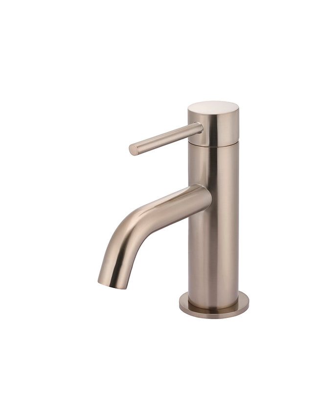 Round Piccola Basin Cold Water Tap - Champagne (SKU: MB03XSCLD-CH) by Meir