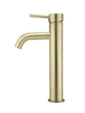 Round Tall Basin Mixer Curved - Tiger Bronze - MB04-R3-BB
