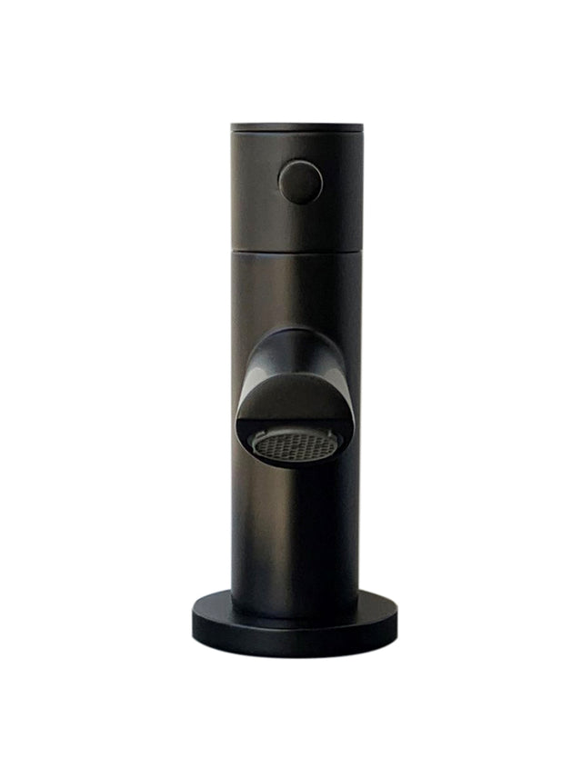 Round Basin Cold Water Tap - Matte Black (SKU: MB12) by Meir