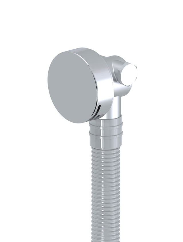 Ronde badvuller met overloop - Chroom - Chroom (SKU: MP04-FO-C) by Meir
