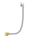 Round Bath Filler with Overflow - Polished Chrome - MP04-FO-C