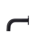 Round Curved Spout 130mm - Matte Black - MS05-130
