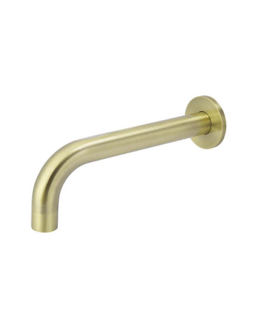Round Curved Spout - Tiger Bronze