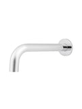 Round Curved Spout - Polished Chrome - MS05-C