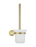 Round Toilet Brush & Holder - Tiger Bronze (SKU:MTO01-R-BB) by Meir - MTO01-R-BB