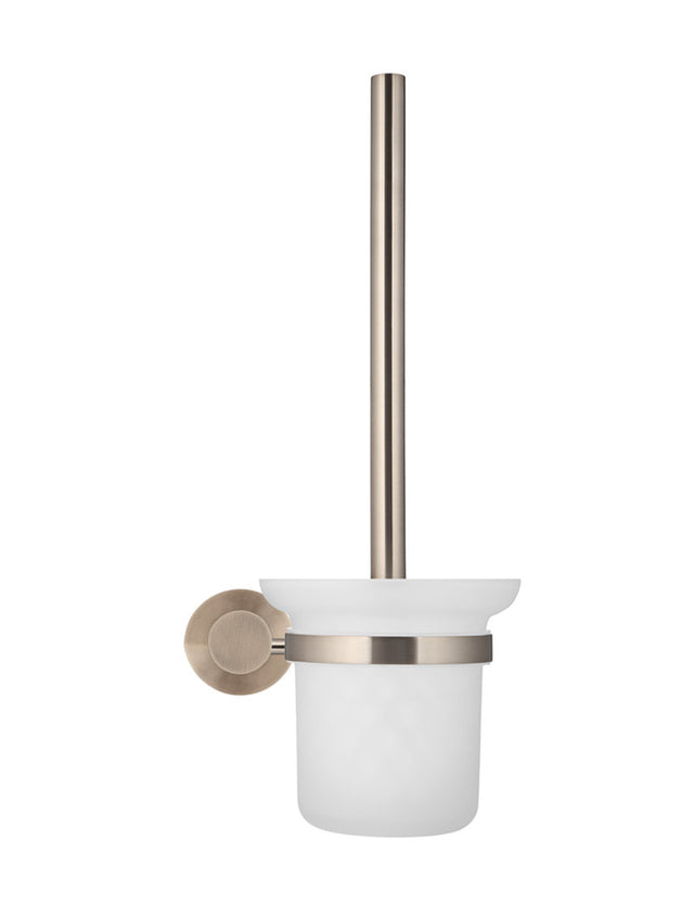 Ronde toiletborstel - Rosé goud - Rose goud (SKU: MTO01-R-CH) by Meir