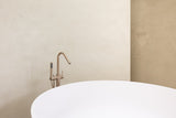 Ronde badmengkraan staand met handdouche - Rosé goud - MB09-CH